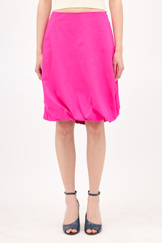 Jil Sander Fluorescent Balloon Skirt