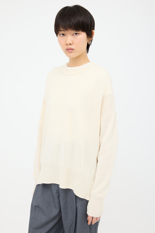 Jil Sander Oversized Crewneck Sweater