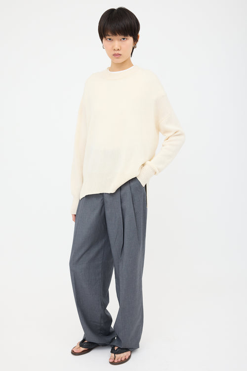 Jil Sander Oversized Crewneck Sweater