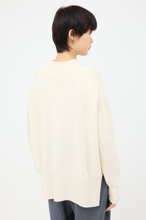 Jil Sander Oversized Crewneck Sweater