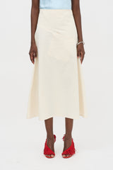 Jil Sander Panelled Midi Skirt