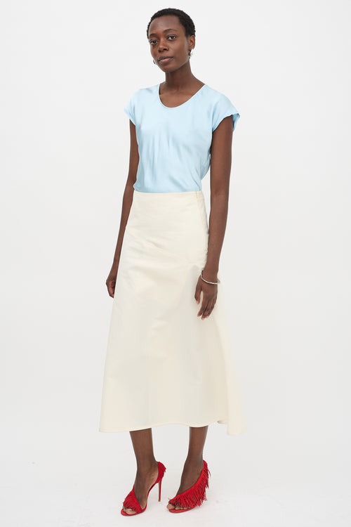 Jil Sander Panelled Midi Skirt