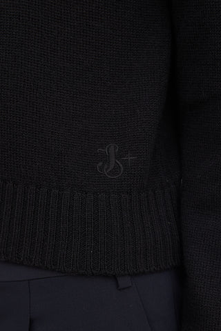 Jil Sander Plus Embroidered Logo Sweater