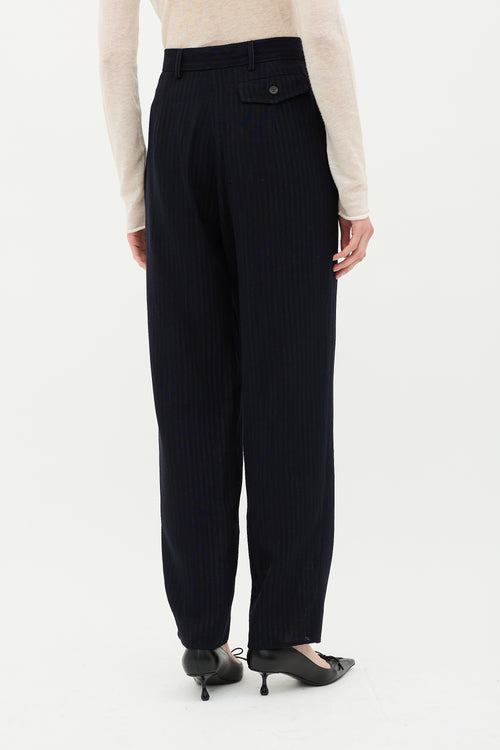 Jil Sander Plus Wool Pinstripe Trouser