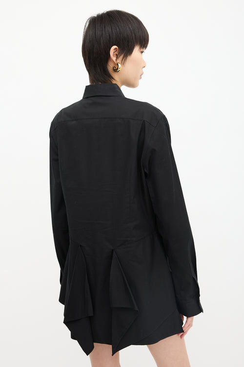 Jil Sander Ruffle Hem Shirt