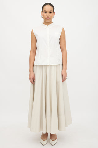 Jil Sander Sleeveless Shirt