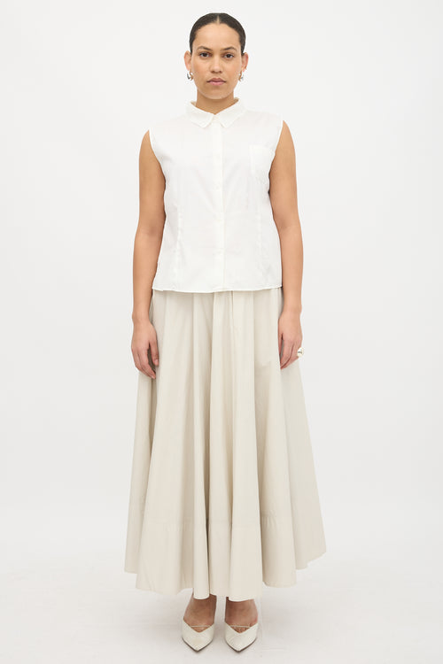 Jil Sander Sleeveless Shirt