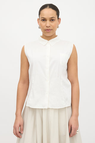 Jil Sander Sleeveless Shirt