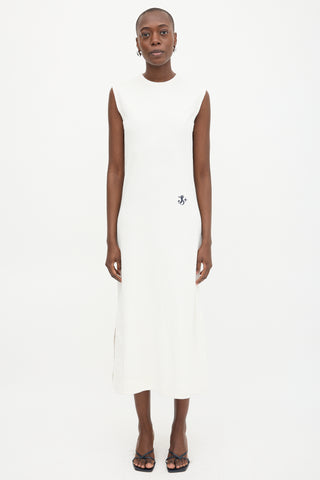 Terry Logo Shift Dress