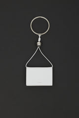 Jil Sander White Leather Bracelet Wallet