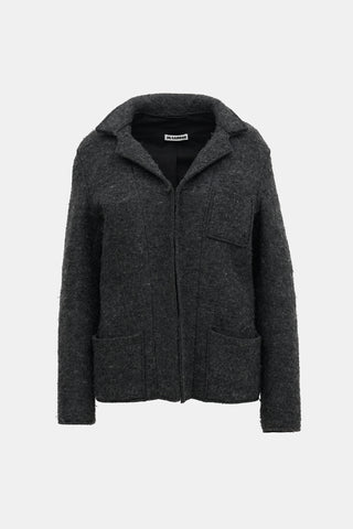 Jil Sander Wool Patch Pocket Jacket