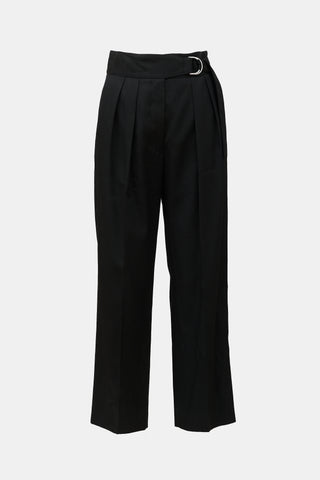 Jil Sander Wool Pleated Trouser