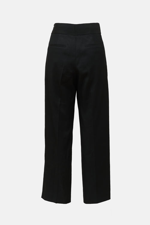 Jil Sander Wool Pleated Trouser