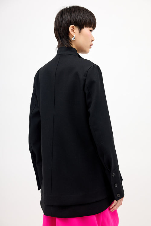 Jil Sander Wool Twill Lowell Jacket