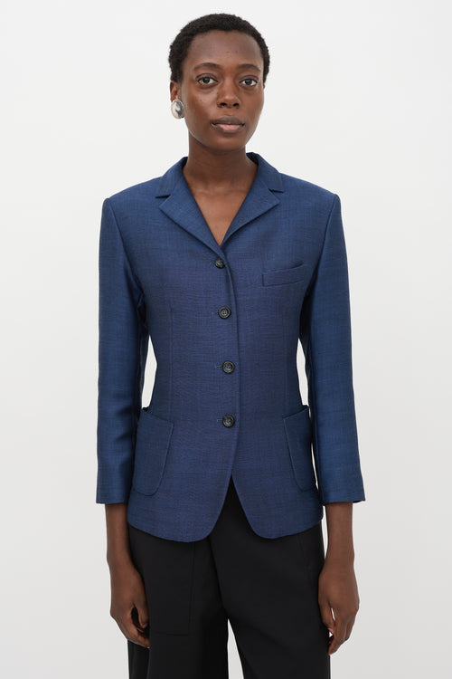 Jil Sander Wool & Mohair Blazer