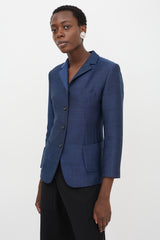 Jil Sander Wool & Mohair Blazer