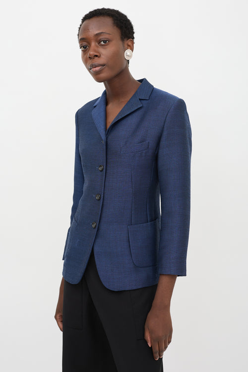 Jil Sander Wool & Mohair Blazer