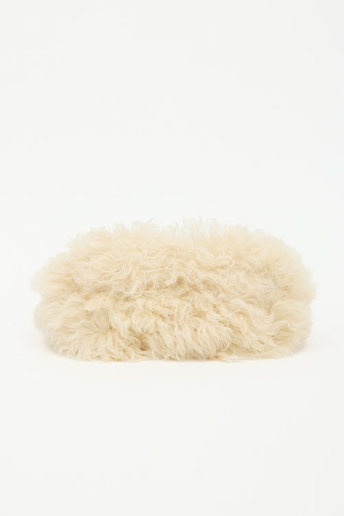 Jil Sander Shearling Goji Square Small Bag