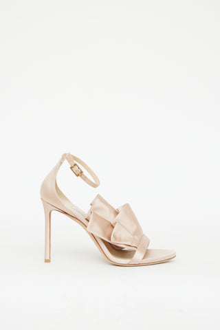 Jimmy Choo Pink Kami Ruffle Pump