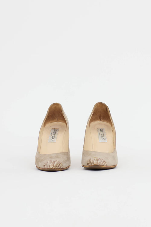 Jimmy Choo Suede Pump