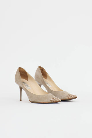 Jimmy Choo Suede Pump