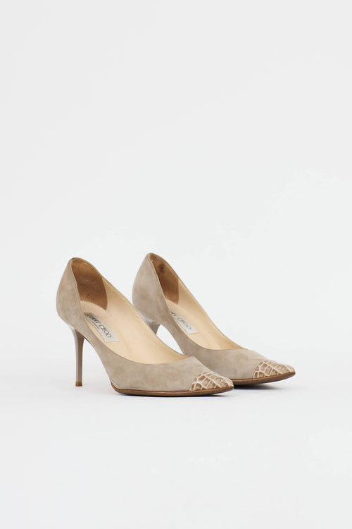 Jimmy Choo Suede Pump