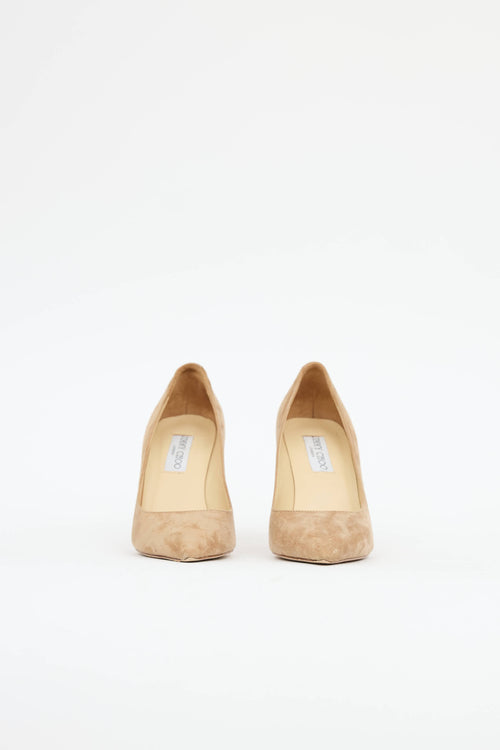 Jimmy Choo Suede Stiletto Pump
