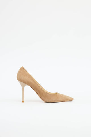 Jimmy Choo Suede Stiletto Pump
