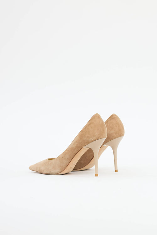 Jimmy Choo Suede Stiletto Pump