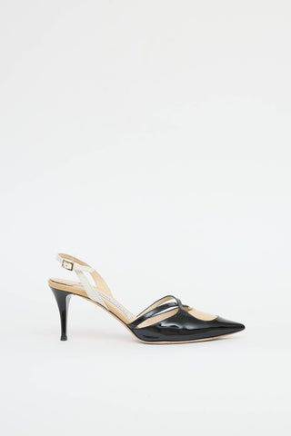 Jimmy Choo Patent Slingback Heel