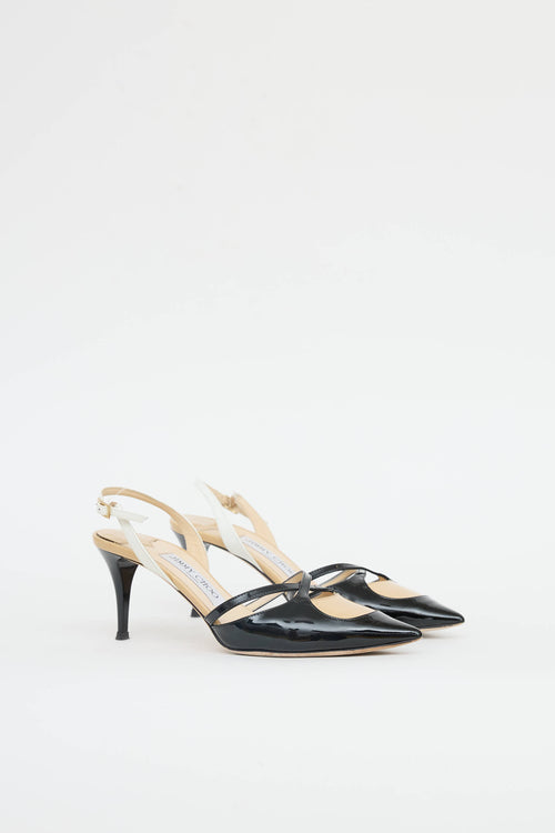 Jimmy Choo Patent Slingback Heel