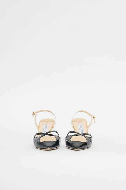Jimmy Choo Patent Slingback Heel