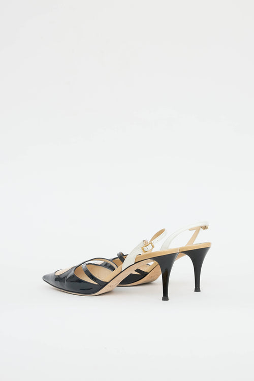 Jimmy Choo Patent Slingback Heel