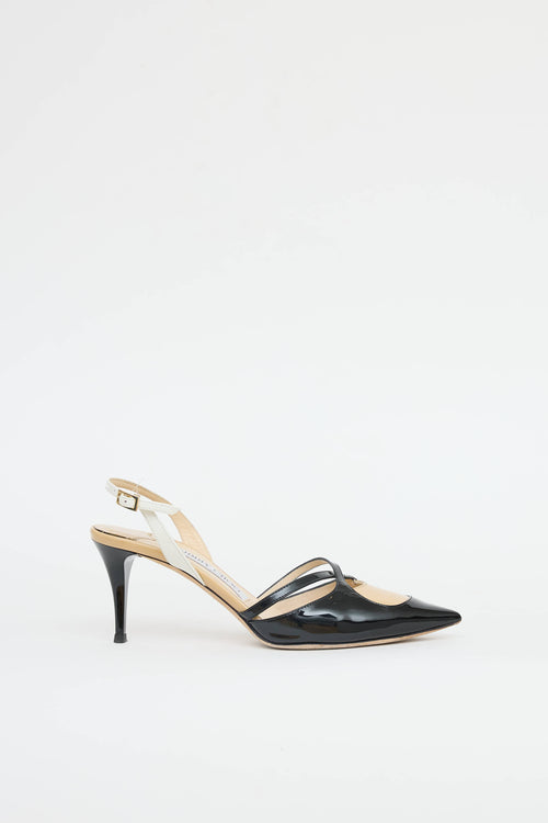 Jimmy Choo Patent Slingback Heel