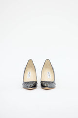 Jimmy Choo Patent Cut Out Pump