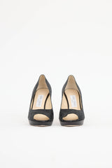 Jimmy ChooGlitter Luna Peep Toe Pump
