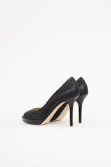 Jimmy ChooGlitter Luna Peep Toe Pump
