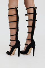 Jimmy Choo Suede Dali Knee High Heel