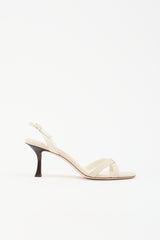 Jimmy Choo Canvas Elsy Slingback Sandal