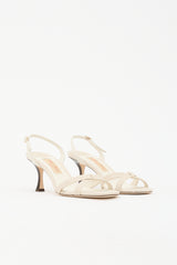 Jimmy Choo Canvas Elsy Slingback Sandal