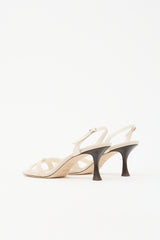 Jimmy Choo Canvas Elsy Slingback Sandal