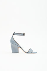 Jimmy Choo Coated Denim Edina Sandal