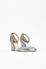 Jimmy Choo Coated Denim Edina Sandal
