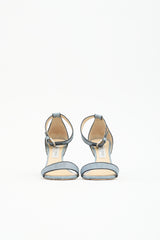 Jimmy Choo Coated Denim Edina Sandal