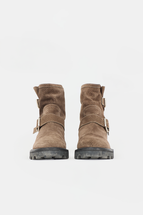 Jimmy Choo Corduroy Suede Youth II Boot