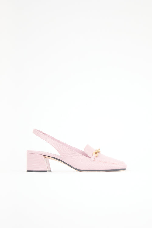 Jimmy Choo Embossed Diamond Tilda Pump