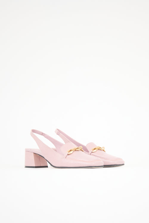 Jimmy Choo Embossed Diamond Tilda Pump