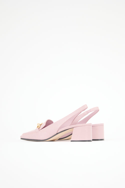 Jimmy Choo Embossed Diamond Tilda Pump