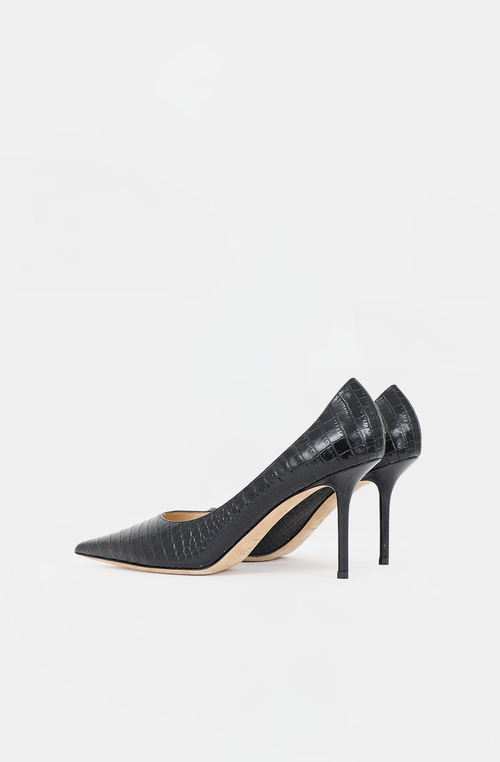 Jimmy Choo Embossed Leather Love Pump