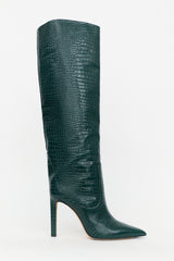 Jimmy Choo Embossed Leather Mavis Boot